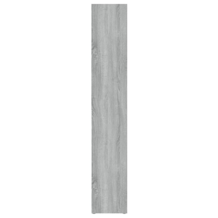 Armoires à CD 2 pcs Sonoma gris 21x16x93,5 cm Bois d'ingénierie – Image 3