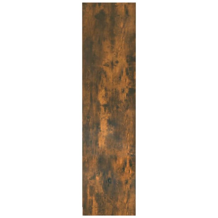 Garde-robe Chêne fumé 100x50x200 cm Bois d'ingénierie – Image 3