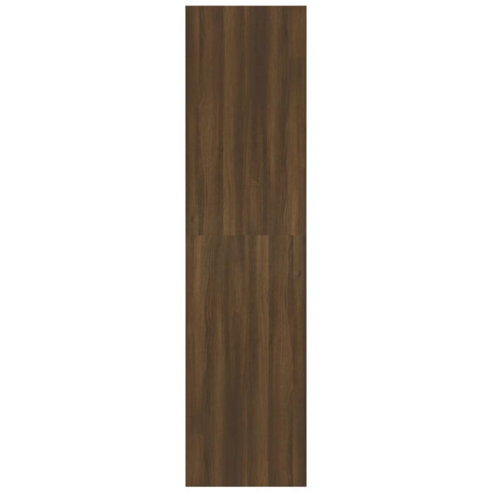 Garde-robe Chêne marron 100x50x200 cm Bois d'ingénierie – Image 3