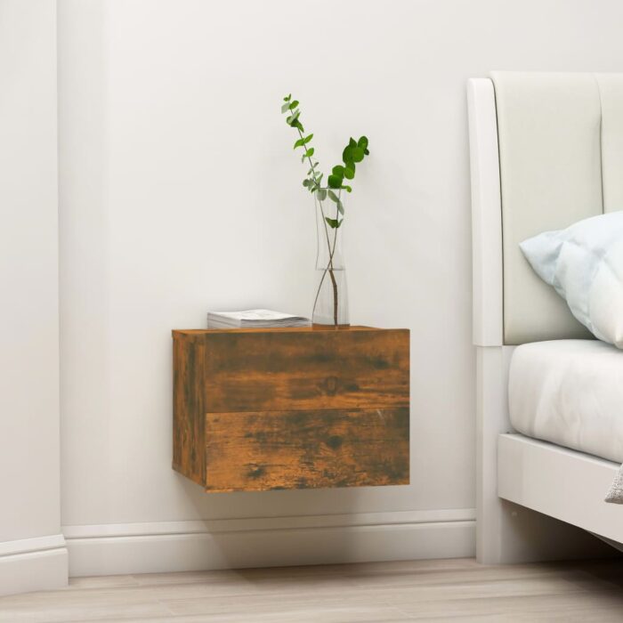 VXL8720286976166_m_en_hd_1.jpg Table de chevet Chêne fumé 40x30x30 cm Bois d'ingénierie – Image 1