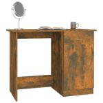 Bureau Chêne fumé 100x50x76 cm Bois d'ingénierie – Image 2