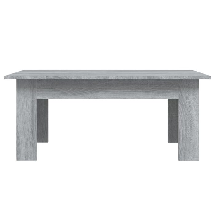 Table basse Sonoma gris 100x60x42 cm Bois d'ingénierie – Image 3