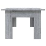 Table basse Sonoma gris 100x60x42 cm Bois d'ingénierie – Image 4