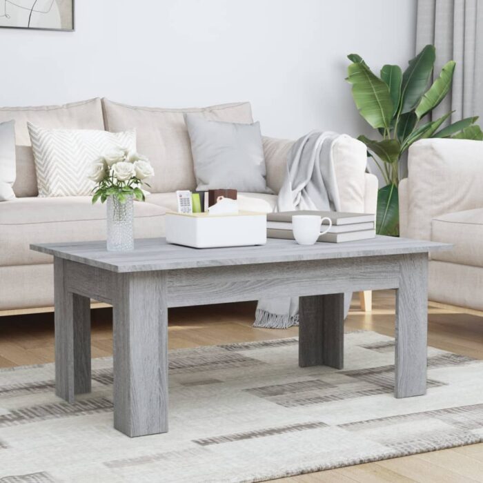 VXL8720286976326_m_en_hd_1.jpg Table basse Sonoma gris 100x60x42 cm Bois d'ingénierie – Image 1