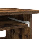 Bureau Chêne fumé 80x45x74 cm Bois d'ingénierie – Image 6