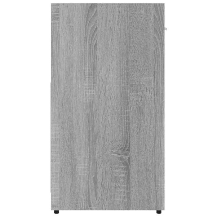 Armoire de bain Sonoma gris 60x33x60 cm Bois d'ingénierie – Image 5
