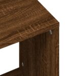 Tables basses gigognes 2 pcs chêne marron bois d'ingénierie – Image 6