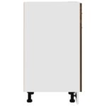 Armoire de plancher à tiroir "Lyon" Chêne marron 30x46x81,5 cm – Image 4