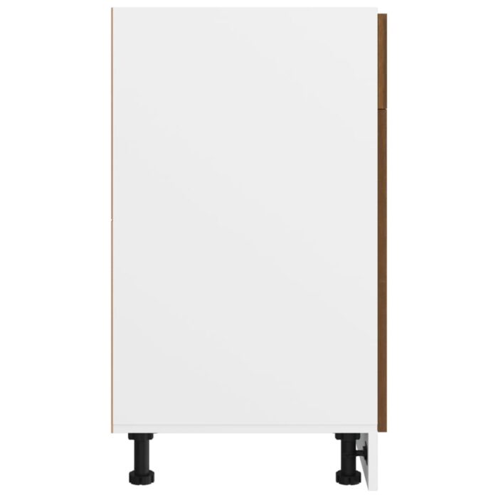 Armoire de plancher à tiroir Chêne marron 40x46x81,5 cm – Image 4