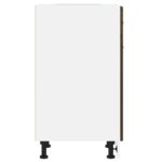 Armoire de plancher à tiroir Chêne marron 50x46x81,5 cm – Image 4