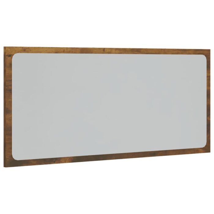 Ensemble de meubles de salle de bain 2 pcs Chêne fumé – Image 9