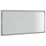 Ensemble de meubles de salle de bain 2 pcs Sonoma gris – Image 10