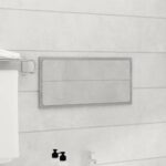 Ensemble de meubles de salle de bain 2 pcs Sonoma gris – Image 2