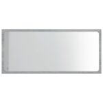 Ensemble de meubles de salle de bain 2 pcs Sonoma gris – Image 9