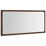 Ensemble de meubles de salle de bain 2 pcs Chêne marron – Image 10