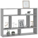 Étagère murale Sonoma gris 75x16x55 cm Bois d'ingénierie – Image 3