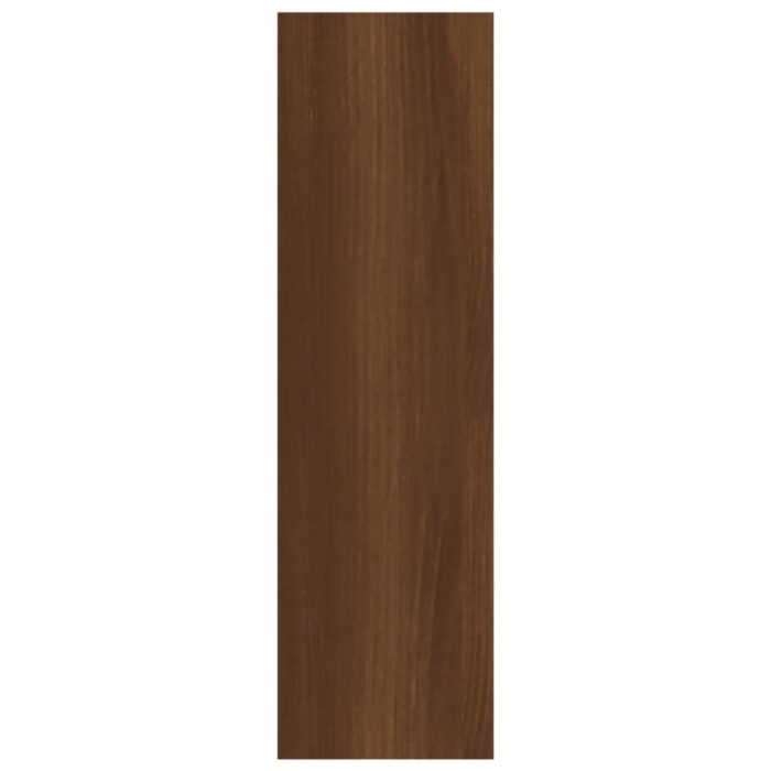 Étagère murale Chêne marron 75x16x55 cm Bois d'ingénierie – Image 2