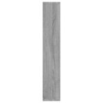 Étagère murale Sonoma gris 36x16x90 cm Bois d'ingénierie – Image 3