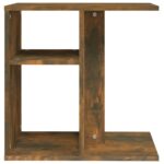 Table d'appoint Chêne fumé 50x30x50 cm Bois d'ingénierie – Image 4