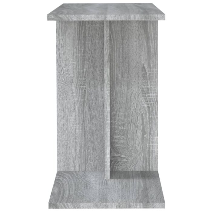 Table d'appoint Sonoma gris 50x30x50 cm Bois d'ingénierie – Image 5