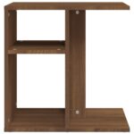 Table d'appoint Chêne marron 50x30x50 cm Bois d'ingénierie – Image 4