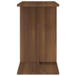Table d'appoint Chêne marron 50x30x50 cm Bois d'ingénierie – Image 5