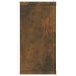 Étagères murales cubiques 4 pcs Chêne fumé 100x15x30 cm – Image 5