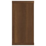 Étagères murales cube 2 pcs Chêne marron 100x15x30 cm Bois – Image 5