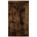 Étagères murales cubiques 2 pcs Chêne fumé 80x15x26,5 cm – Image 5