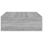 Table basse Sonoma gris 100x100x35 cm Bois d'ingénierie – Image 2
