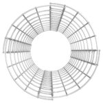 Lit surélevé à gabion circulaire 3pcs Acier galvanisé Ø30x100cm – Image 3
