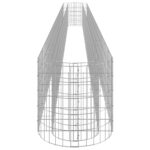 Lit surélevé à gabion Fer galvanisé 610x50x50 cm – Image 3