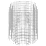 Lit surélevé à gabion Fer galvanisé 200x100x100 cm – Image 3