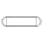 Lit surélevé à gabion Fer galvanisé 400x100x100 cm – Image 4