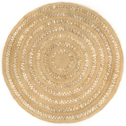 Tapis fait à la main Jute tressée 210 cm