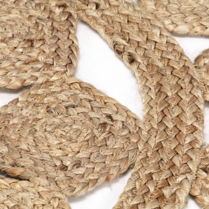 Tapis fait à la main Jute tressée 210 cm – Image 3