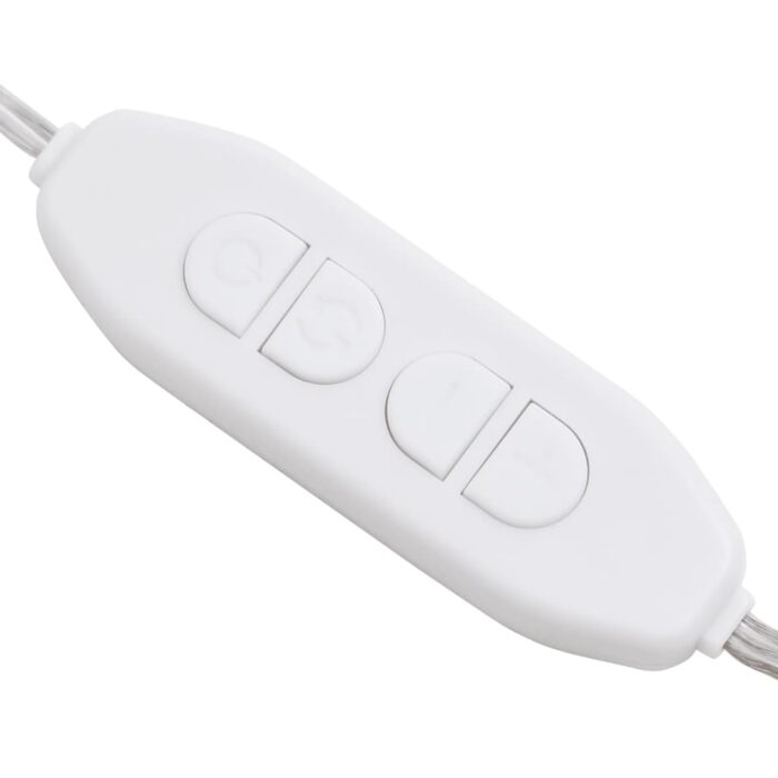 Miroir avec éclairage LED 80x40 cm Verre Ovale – Image 10