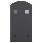 Miroir avec éclairage LED 90x45 cm Verre Arche – Image 4