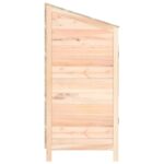 Remise de jardin 55x52x112 cm Bois de sapin solide – Image 3
