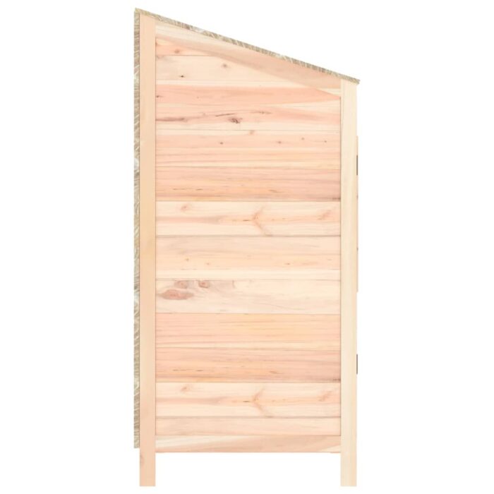 Remise de jardin 55x52x112 cm Bois de sapin solide – Image 3