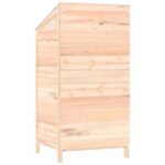 Remise de jardin 55x52x112 cm Bois de sapin solide – Image 4