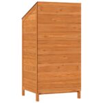 Remise de jardin Marron 55x52x112 cm Bois de sapin solide – Image 4