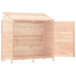 Remise de jardin 102x52x112 cm Bois de sapin solide – Image 2