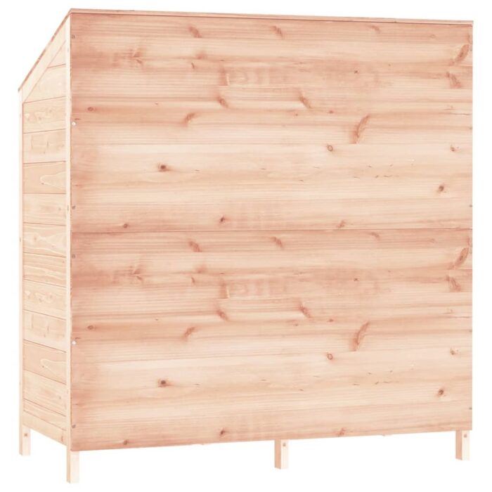 Remise de jardin 102x52x112 cm Bois de sapin solide – Image 4