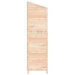 Remise de jardin 102x52x174,5 cm Bois de sapin solide – Image 3