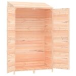 Remise de jardin 102x52x174,5 cm Bois de sapin solide – Image 5