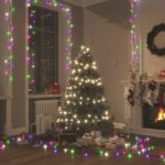 Guirlande LED avec 1000 LED Multicolore pastel 100 m PVC