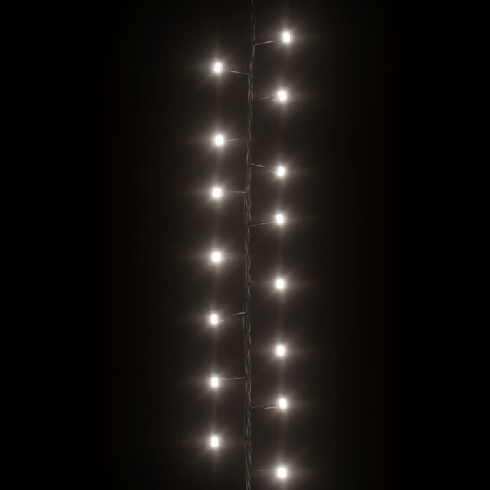Guirlande à LED compacte avec 400 LED Blanc froid 13 m PVC – Image 2