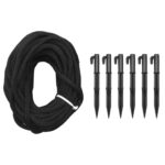 Arbre de Noël cône 108 LED Colorées 70x180 cm – Image 4