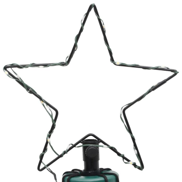 Sapin de Noël avec piquet 1134 LED Colorées 800 cm – Image 3